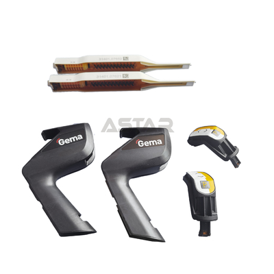Pulver-Beschichtungs-Gewehr Gema Optiselect Pro Gms 04 erspart Kaskaden-Druck-Halter