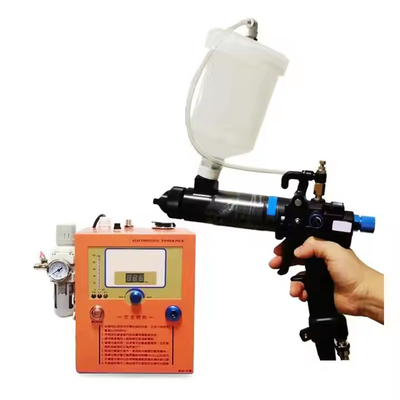 Einfache Bedienung kundenspezifische Unterstützung OEM Elektrostatische Pulverbeschichtungsmaschine Manuelle Sprühpistole
