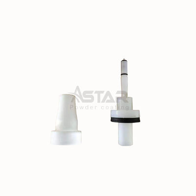 1008257 1008258 Runde Düse NS09 Pulverbeschichtung Ersatzteile