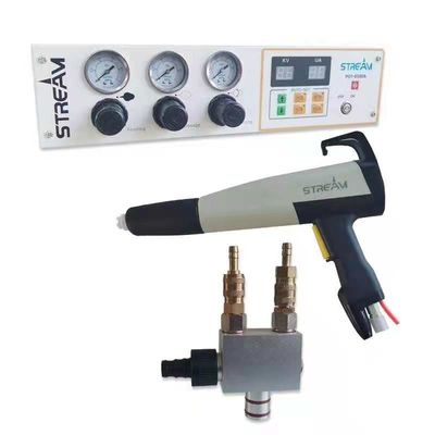 PG1-6500A manuelle AC220V elektrostatische Pulver-Beschichtungs-Maschinen-hohe Pulver-Rate