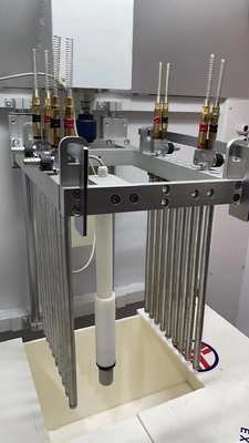 Plc-Steuerelektrostatische Pulver-Beschichtungs-Linie automatischer Wiederaufnahme Pulver-Bedarfs-Center
