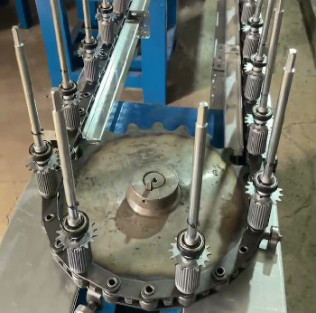 Benzin und Diesel filtern automatische elektrostatische Pulver-Beschichtungs-Linie L12m