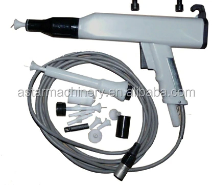 Graue KCI-Sprühpistole KCI 801 - manuelle elektrostatische Pulverbeschichtung
