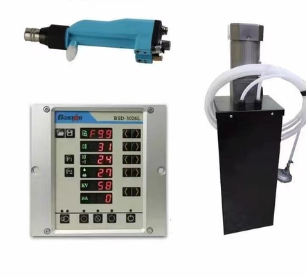 Automatische Farbe auf Wasserbasis Elektrostatische Sprühpistole BSD-3026 Elektrostatischer Generator und Getriebepumpe