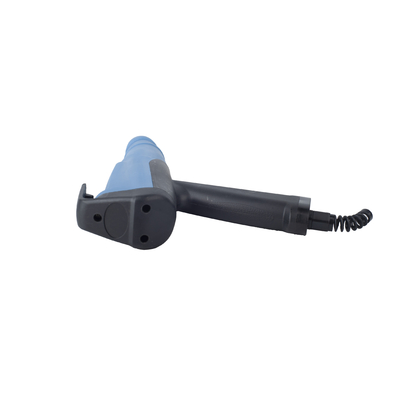 Blaue Pulverbeschichtungspistole Schalen Pulverbeschichtungszubehör