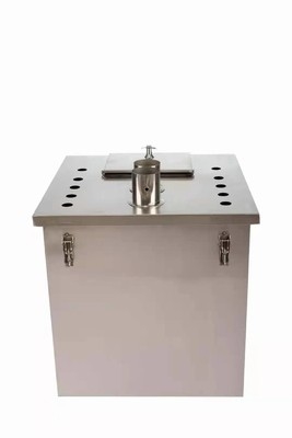 550x550mm Hochdicke Quadrat Pulverbeschichtung Hopper