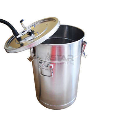 KCI Vulkanized Powder Coating Hopper Großkapazität