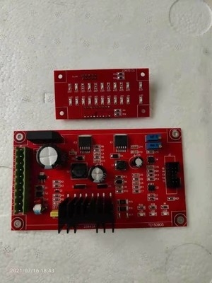 Einfach einstellbare Led-Anzeige 12v Leiterplatte PCB für elektrostatisches Sprühen