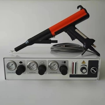 Rotmetall Nordson Pulverbeschichtung Pistole Maschine