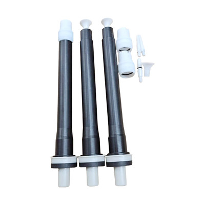 Gerade 250 mm vollständige Flachstrahl Düse Elektron E Gun Düse Erweiterung Kit