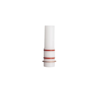 174213 Venturi-Hals-Glas mit niedrigem Durchfluss, gefüllt mit PTFE 4mm Nor Pulverbeschichtung