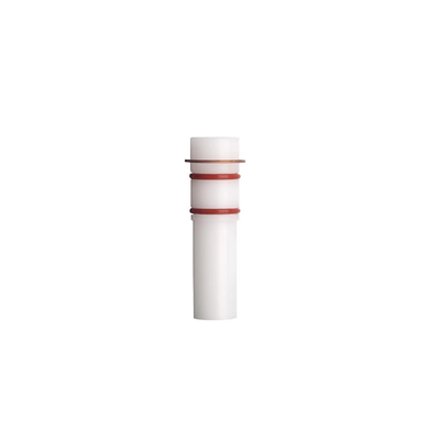 174213 Venturi-Hals-Glas mit niedrigem Durchfluss, gefüllt mit PTFE 4mm Nor Pulverbeschichtung