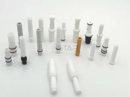 ISO9001 PTFE PTFE-Einsätze mit Pulverbeschichtung Ersatzteile