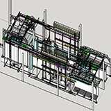 Horizontale Aluminiumprofil-Fahrzeug-Pulverbeschichtungslinie
