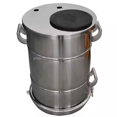 PH150D-24-D Edelstahl runden Hopper recycelte Pulverbeschichtung OEM anpassbar
