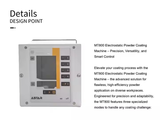 ASTAR Smart Control Master PLC Steuerung Pulverbeschichtungsschrank Hochtechnik-Bemalungsgeräte