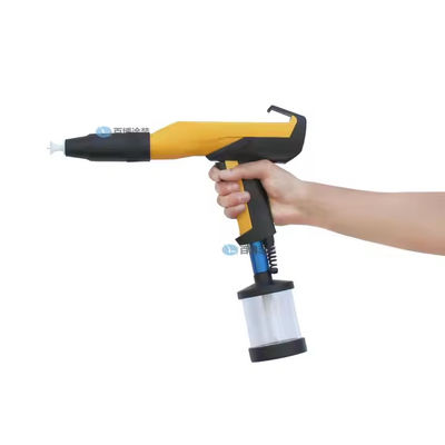 Labor-Pulverspritzmaschinen für Metalloberflächen-Kunststoffbeschichtung, elektrostatische Pulverspritzpistole