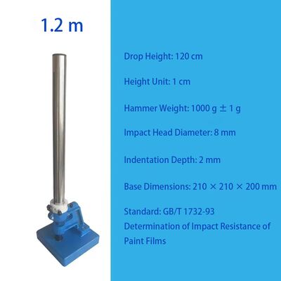 Lackschicht-Schlagprüfer / Fallhammer-Schlagprüfer - Schlagfestigkeitsprüfer für Metallbeschichtungen (GB/T 1732)