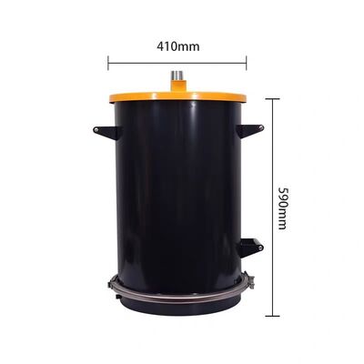 Flüssigmachende Pulverbeschichtung aus Edelstahl für Pulverbeschichtungsanlagen