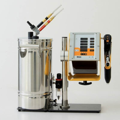 Kleiner manueller elektrostatischer Pulver-Beschichtungs-Maschinen-Edelstahl-Trichter