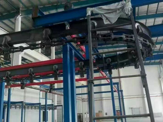 Hohe Lasts-automatische Pulver-Beschichtungs-Linie für schwere Produkte