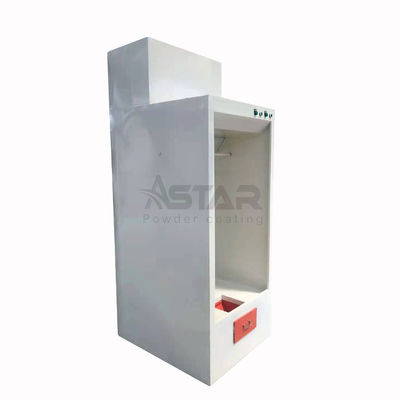 Tragbare Filter-kleiner Pulver-Beschichtungs-Stand des Handbuch-zwei