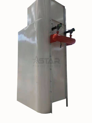 Tragbare Filter-kleiner Pulver-Beschichtungs-Stand des Handbuch-zwei