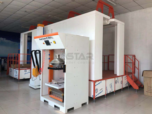 Automatischer Zirkulations-Pulver-Beschichtungs-Spray-Stand