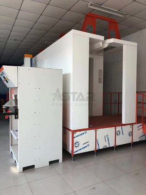 Automatischer Zirkulations-Pulver-Beschichtungs-Spray-Stand