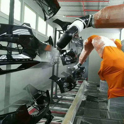 Automobil-automatischer 6 Achsen-Spritzlackierverfahren-Stoßroboter