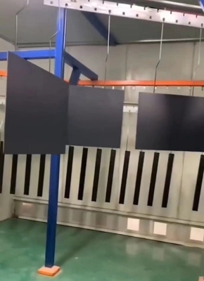 Holzprodukt-elektrostatische Pulver-Beschichtungs-Linie automatisch