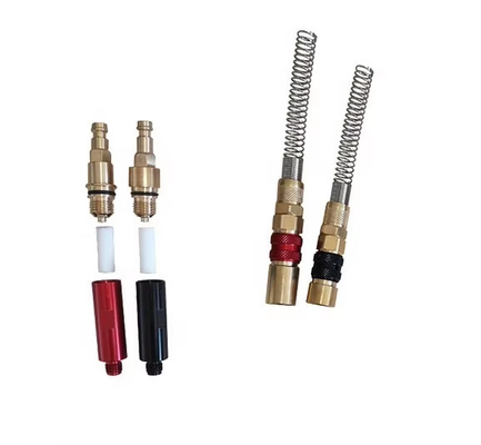 261645 261637 1005589 1005590 Pulverinjektor OptiFlow IG06 Schnellkopplung und Luftschutzventil